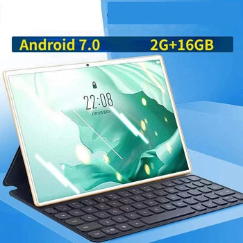 2024 Новый Горячий 10,1-дюймовый Планшетный ПК Android 7,0 2 ГБ ОЗУ 16 ГБ Пзу Wifi Fdd Lte Phablet Планшетный ПК GPS Планшет для подарков 1