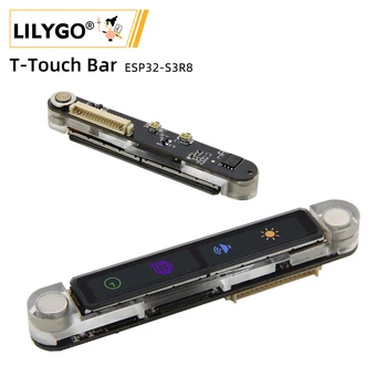 LILYGO® T-Touch Bar ESP32-S3 Панель разработки сенсорного дисплея ESP32-S3R8 Модуль WiFi Bluetooth Магнитный Круглый USB-разъем 1