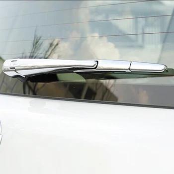 Для NIssan Patrol Armada Y62 2017 2018 ABS Пластик Хромированная полоса заднего стеклоочистителя автомобиля, накладка, аксессуары для укладки автомобилей 4 шт. 1