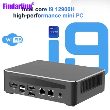 Новый Игровой Компьютер 12-го поколения Intel Core I9 12900H Entertainment Семейный Бизнес Thunderbolt 4 Dual Ethernet Мини-ПК с Windows 11 1
